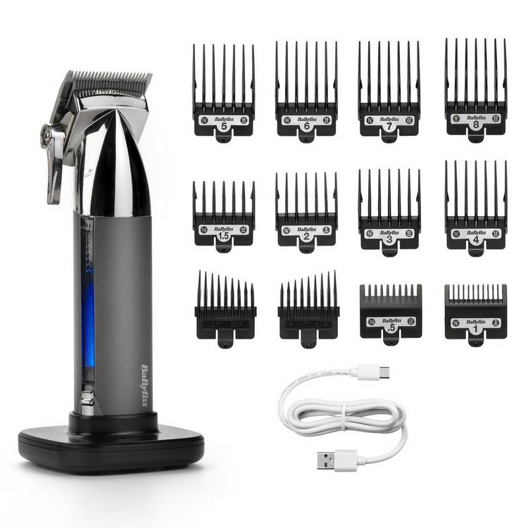 BaByliss Super-X Metal Cordless Hair Clipper, imported from the UK