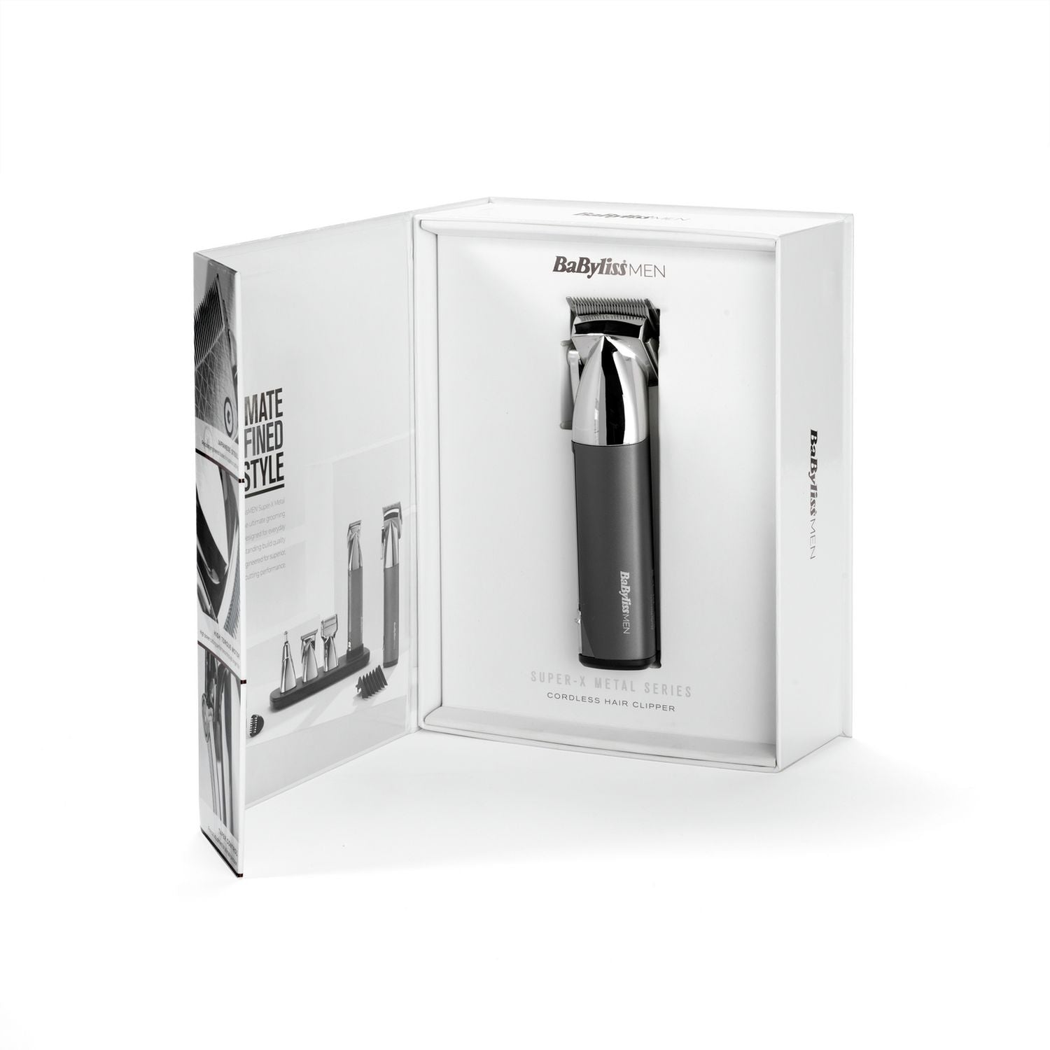 BaByliss Super-X Metal Cordless Hair Clipper, imported from the UK