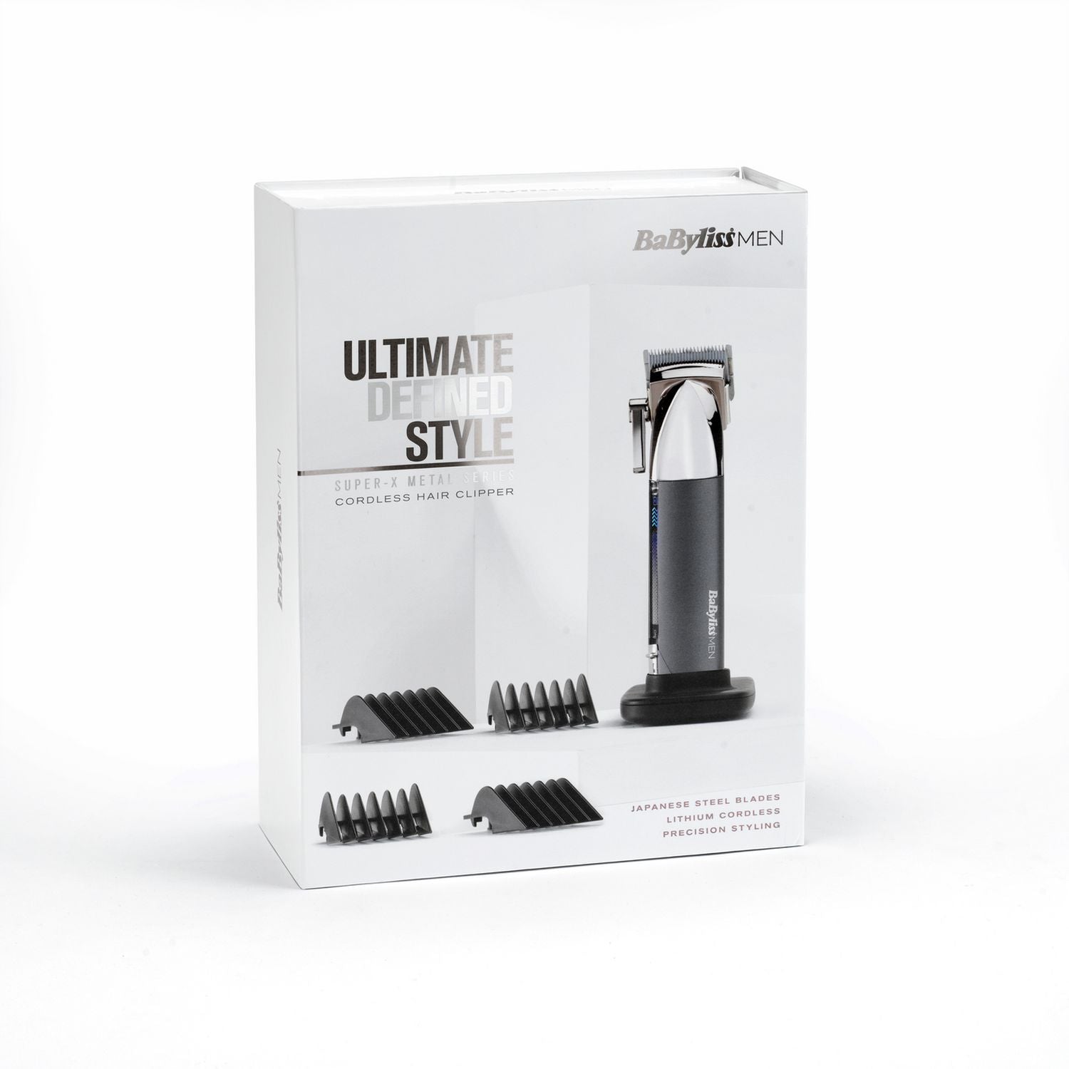 BaByliss Super-X Metal Cordless Hair Clipper, imported from the UK