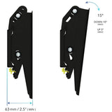 AVF tilting TV wall bracket 43 inch, imported from the UK