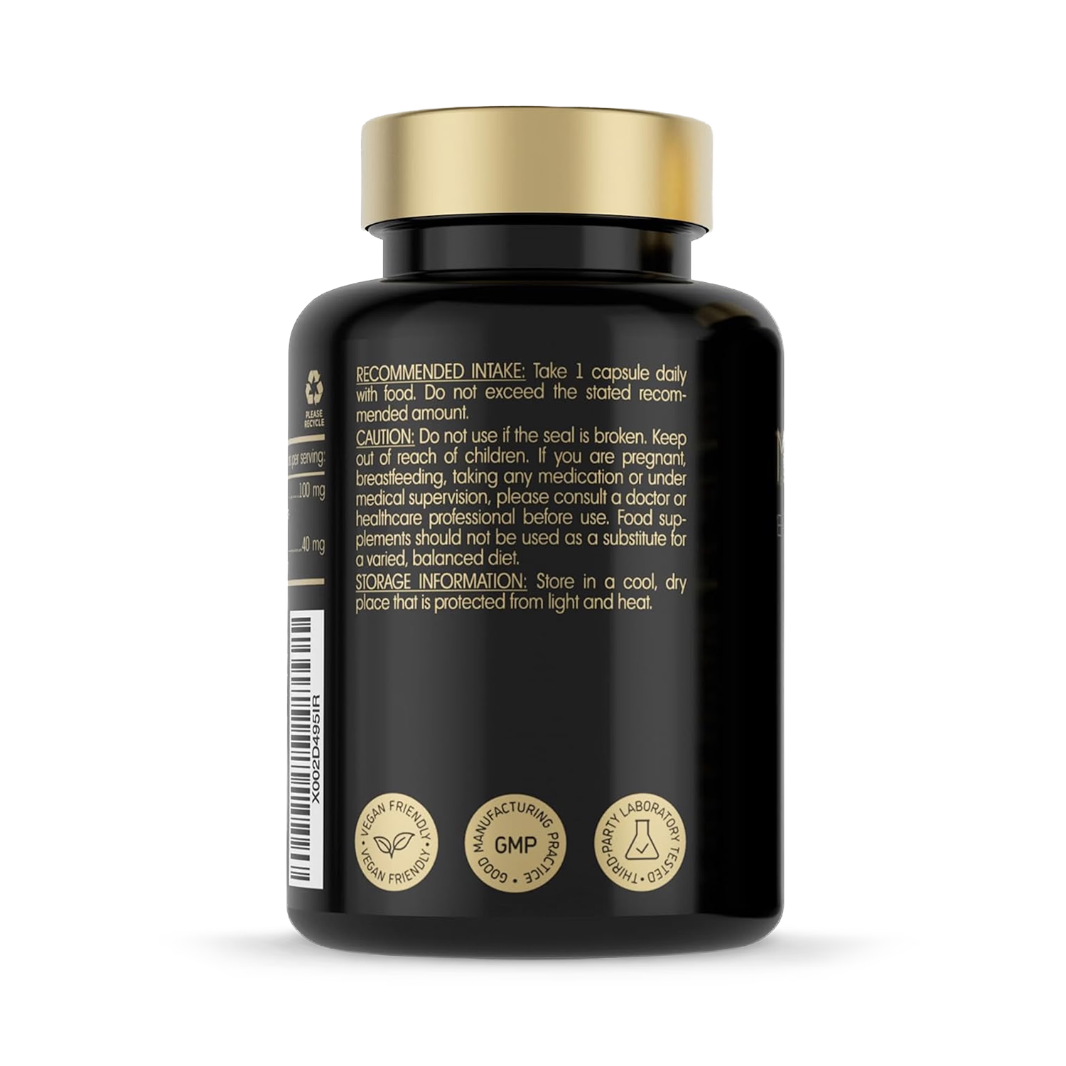 SuperSelf maca root supplement 5000mg 60 capsules, UK version