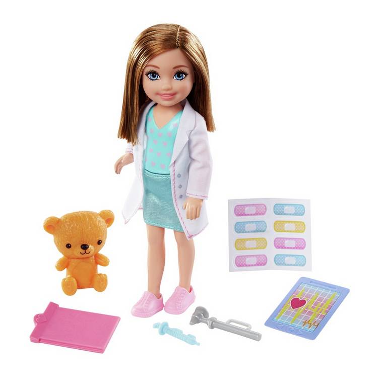 Barbie Chelsea careers doll assortment 6 inch, imported from the UK