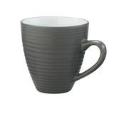 Argos Home ribbed stoneware dinner set grey 16 piece - British product