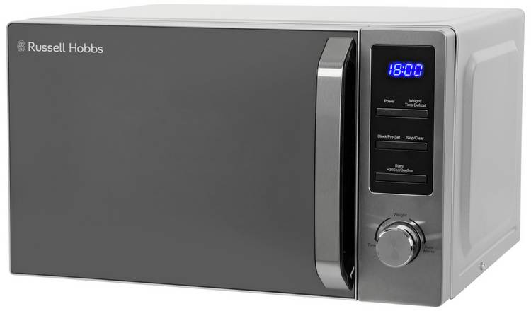 Russell Hobbs Buckingham 800W Compact Microwave - S/Steel GOODS Argos