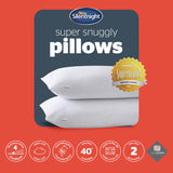 Silentnight Super Snuggly medium pillow 2 pack (British brand)