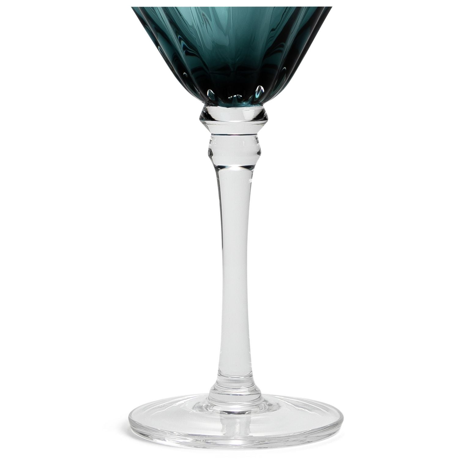 Habitat Japonica teal martini glasses set of 4 - British product