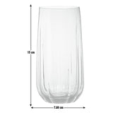 Habitat Japonica hi-ball glasses set of 4 teal tinted - British product