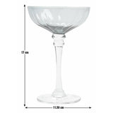 Habitat Japonica champagne coupe set teal glass, imported from the UK