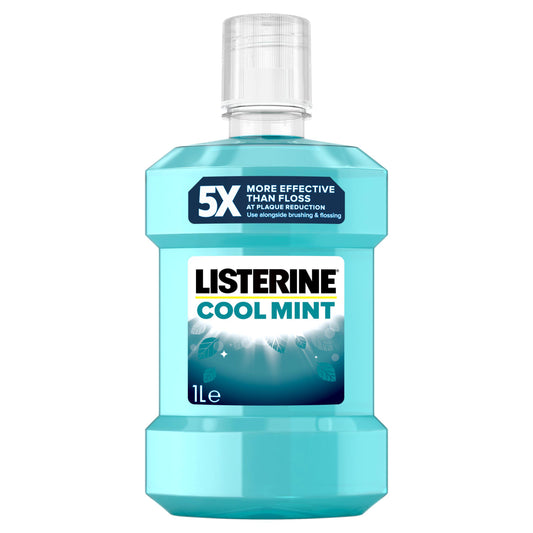Listerine Cool mint Mouthwash 1L mouthwash Sainsburys   