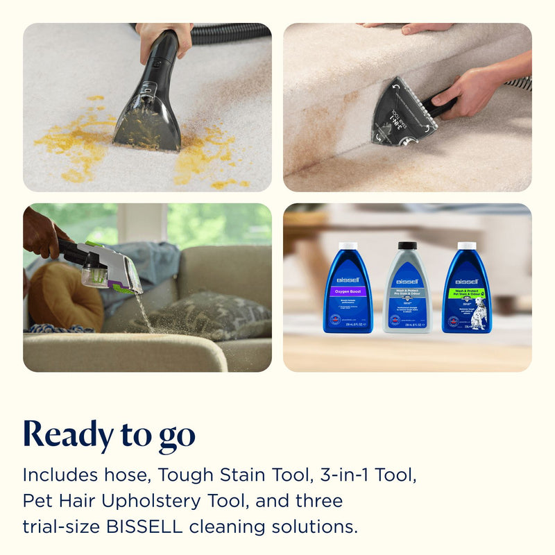Bissell ProHeat 2X Revolution Pet Pro upright carpet cleaner - British product