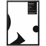 Habitat dark birch picture frame 50x70cm, imported from the UK