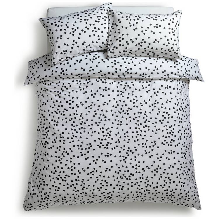 Habitat cotton dot bedding set single, UK version