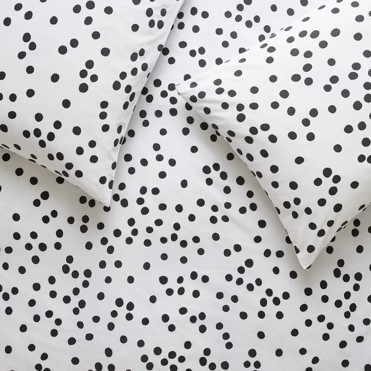 Habitat cotton dot bedding set single, UK version