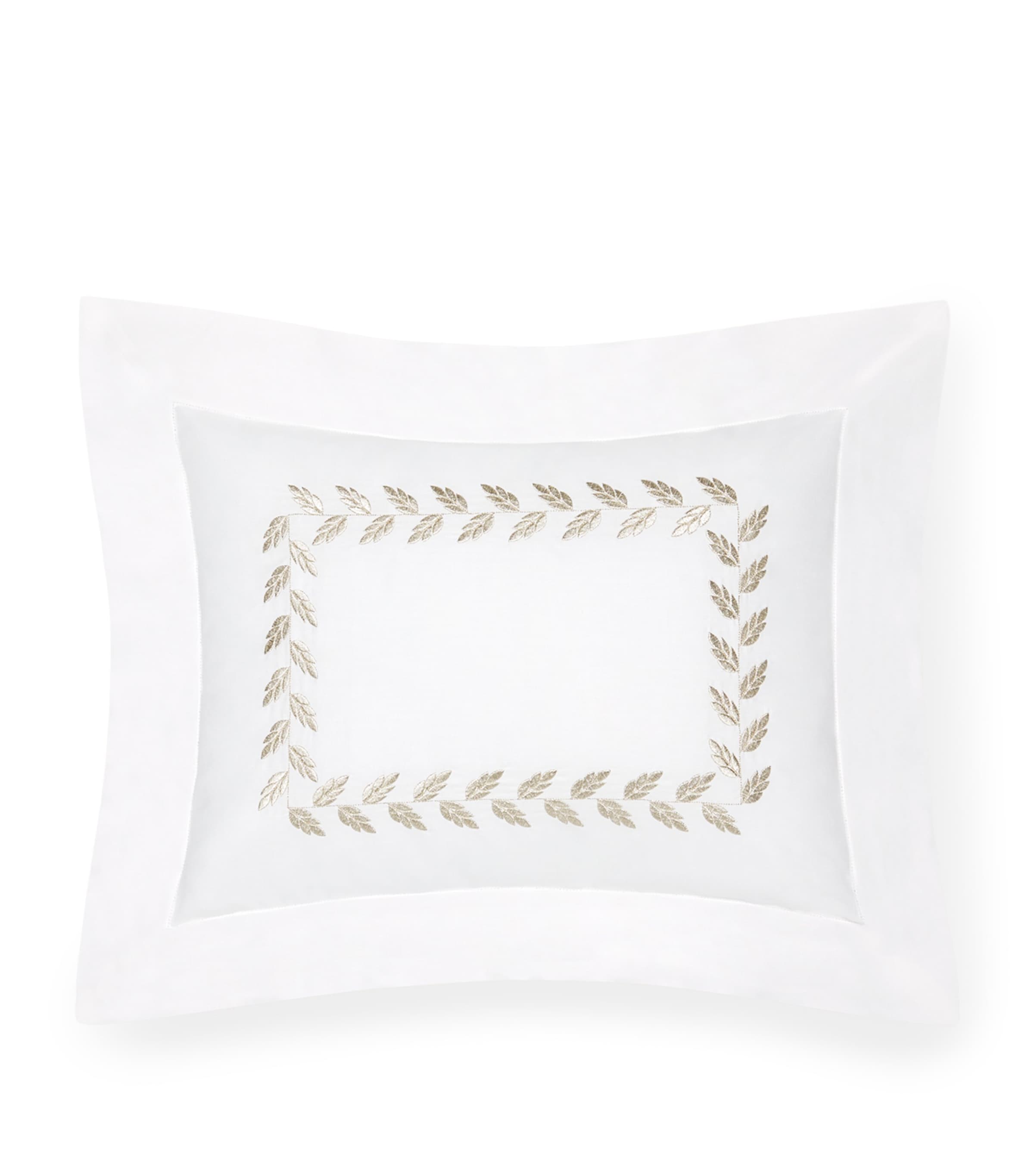Pratesi Federico bolster sham boudoir pillowcase 13cm x 41cm, imported from the UK