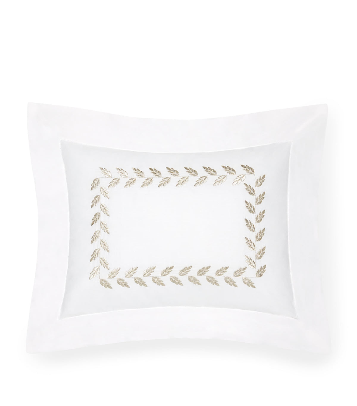 Pratesi Federico bolster sham boudoir pillowcase 13cm x 41cm, imported from the UK