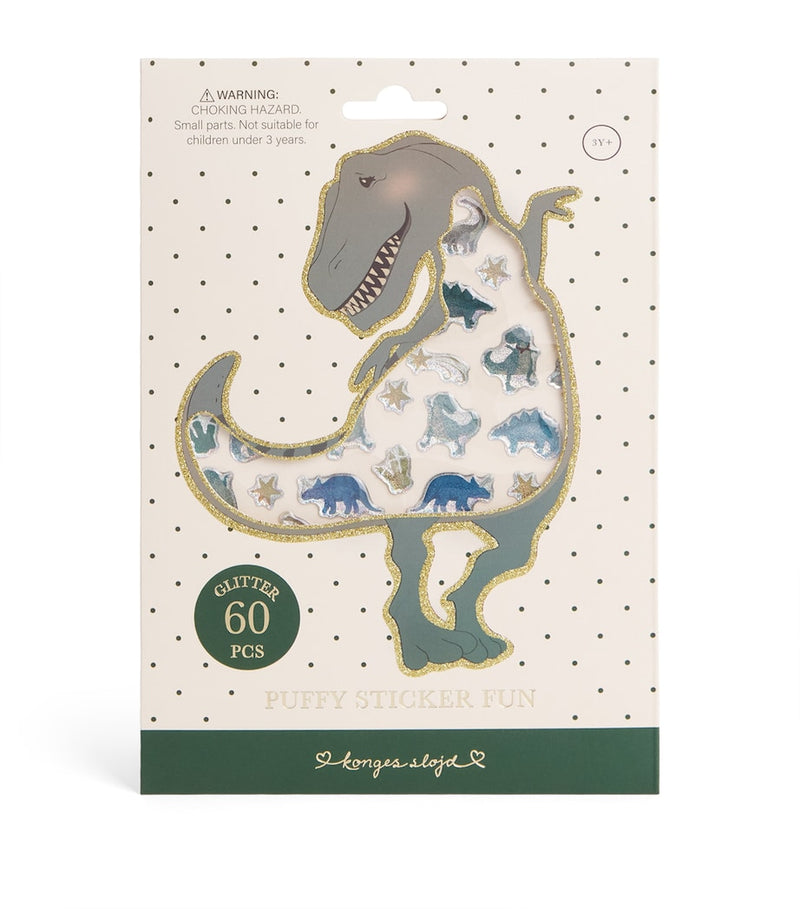 Konges Slojd puffy sticker set 60 stickers, UK version