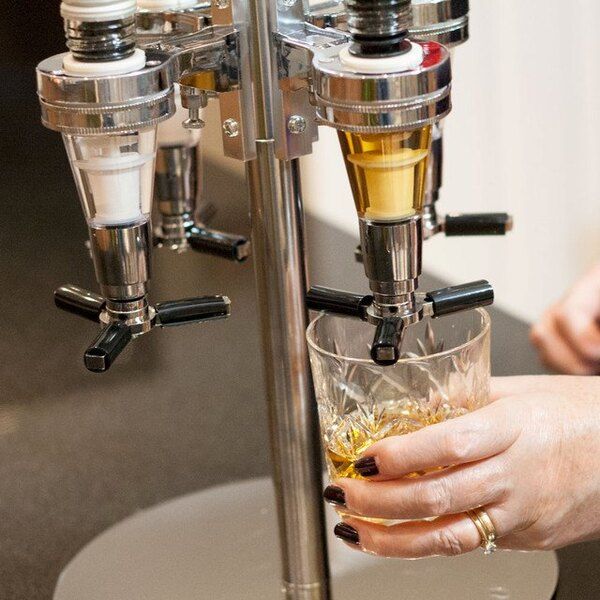 Four Bottle Bar Optic Drinks Dispenser GOODS Boots   