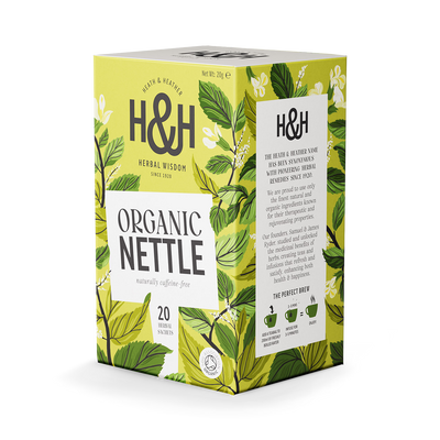 Heath & Heather Bio-Brennnessel-Kräutertee 20 Beutel