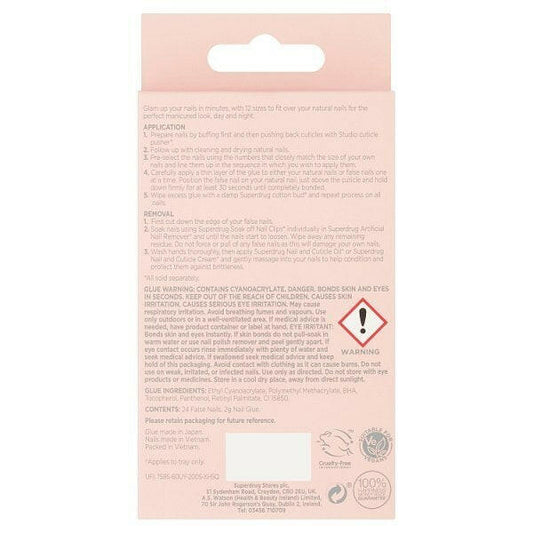 Superdrug Studio Purple Fire Tips