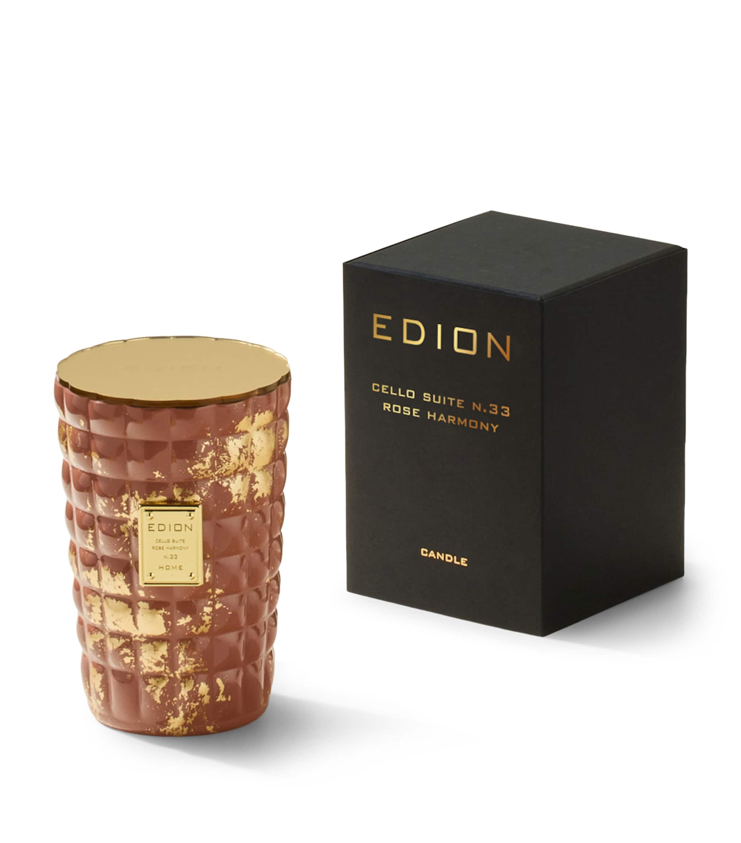 EDION Rose Harmony candle 500g - British product
