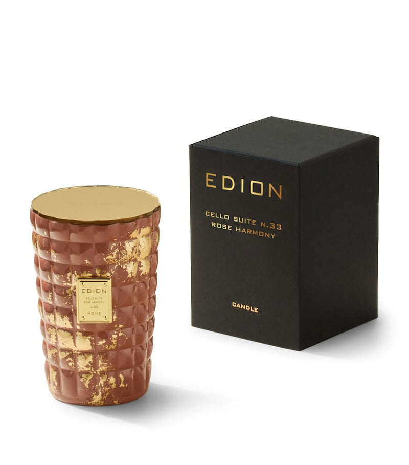 EDION Rose Harmony candle 500g - British product
