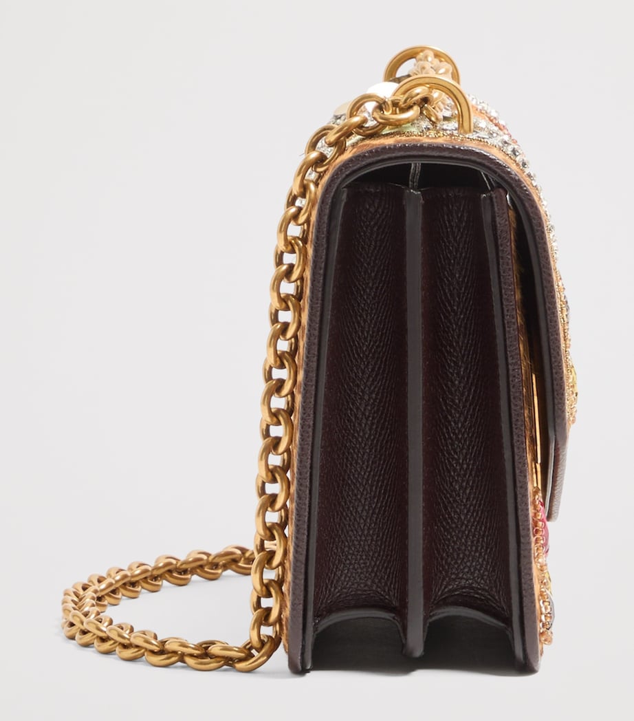 Valentino Garavani embellished Vain shoulder bag (British brand)
