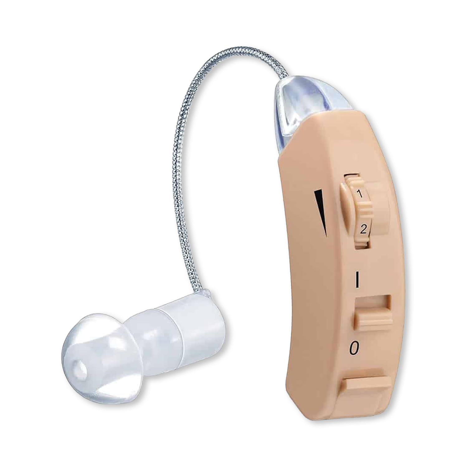 Beurer hearing amplifier HA50 white device behind ear (British brand)