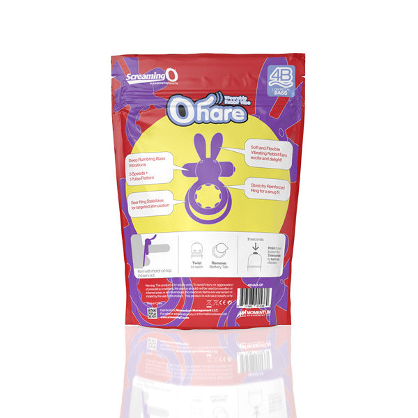 Screaming O Ohare grape vibrator, UK version