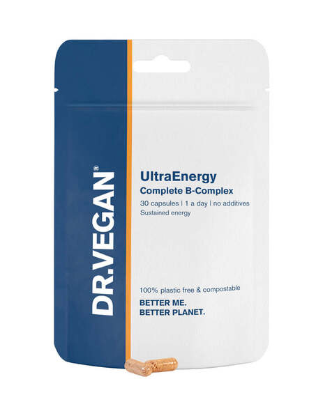 DR.VEGAN UltraEnergy | 30 Day Supply | 1 Capsule Per Day GOODS Superdrug   