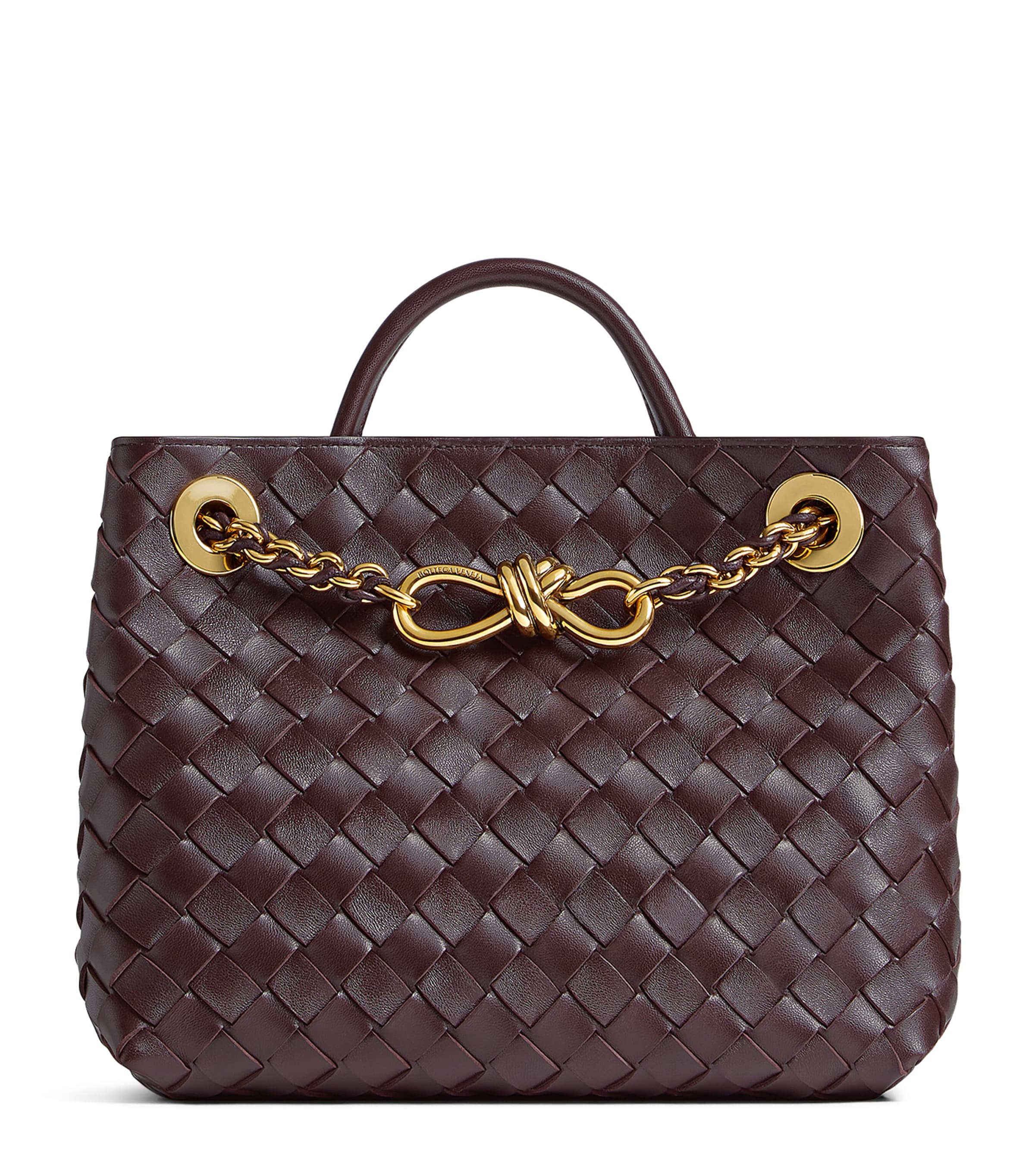 Small Leather Andiamo Top-Handle Bag
