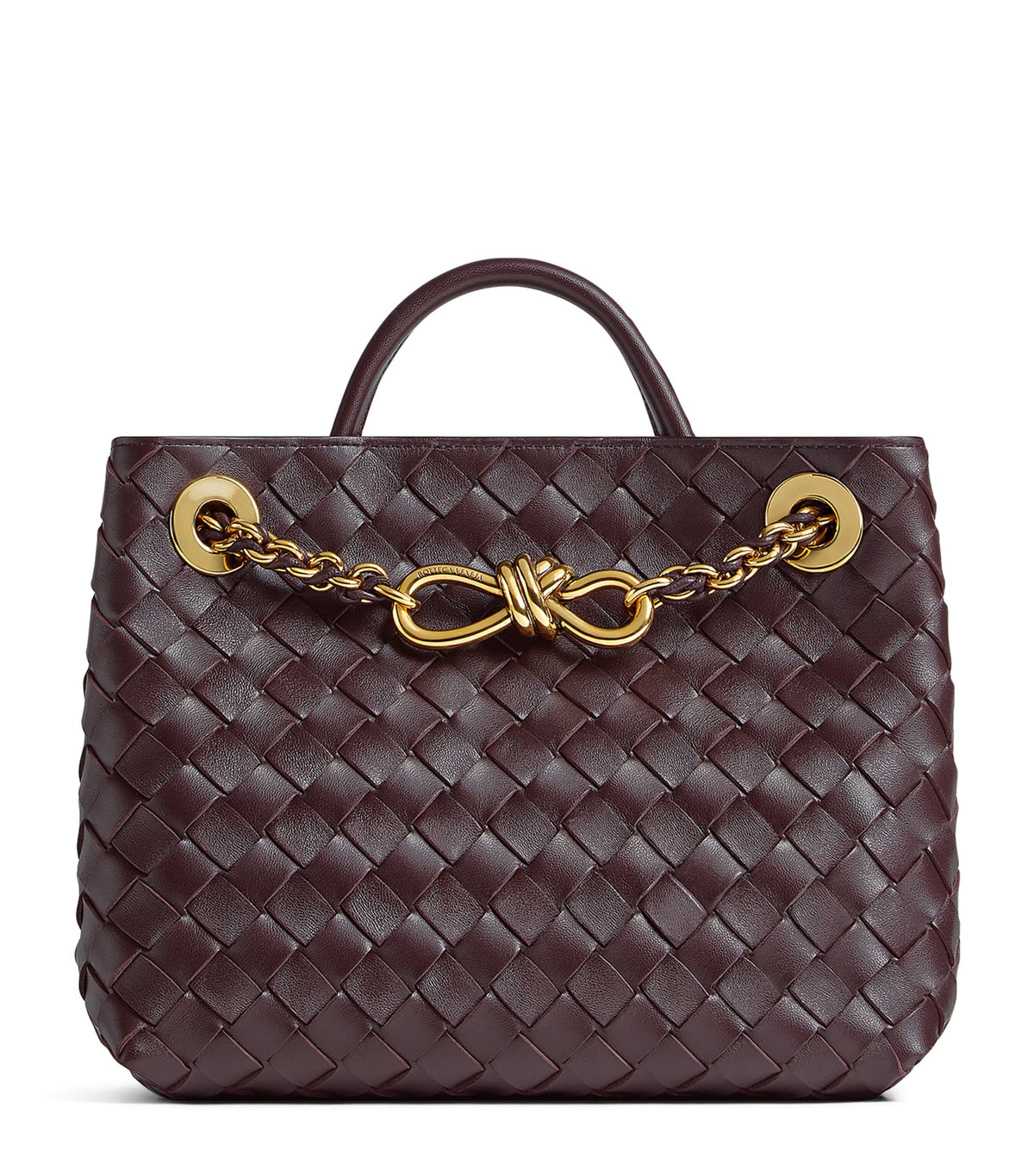 Small Leather Andiamo Top-Handle Bag