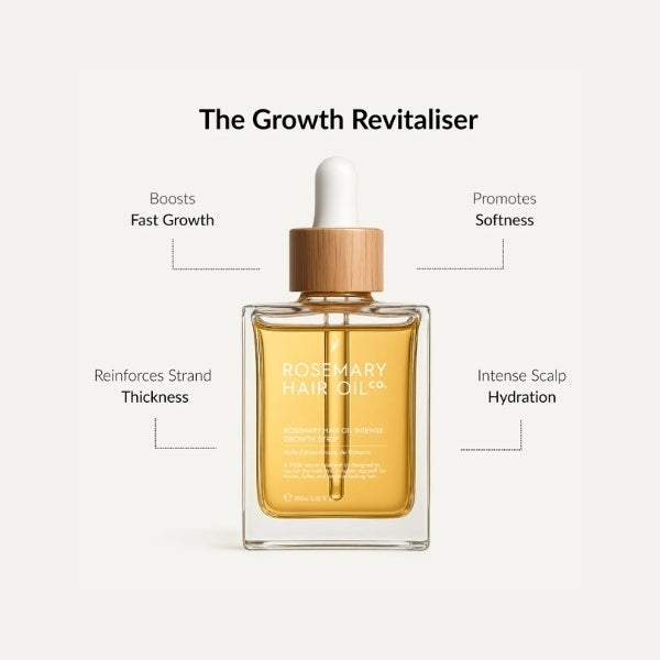 Rosemary Hair Oil Co Intense Growth Syrup 100ml - British product