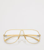 Miu Miu metal pilot sunglasses with blue light filter - British product