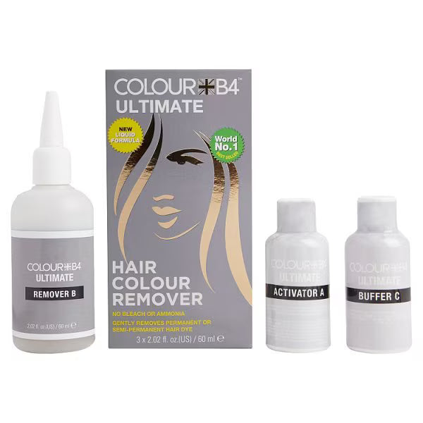 Colour B4 Ultimate Hair Colour Remover semi permanent treatment - British product