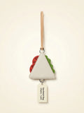 Mulberry sandwich canvas bag charm 11cm - British product