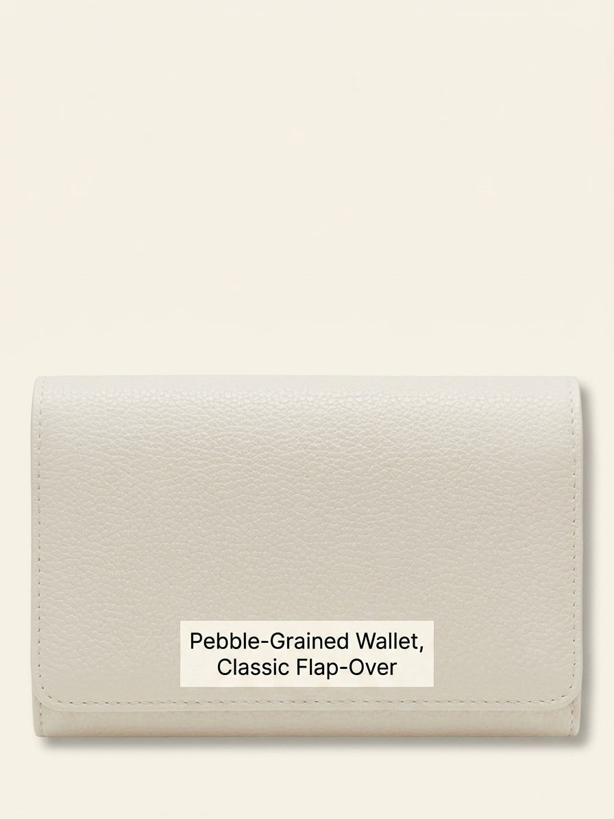 Mulberry classic grain leather medium French purse, imported from the UK