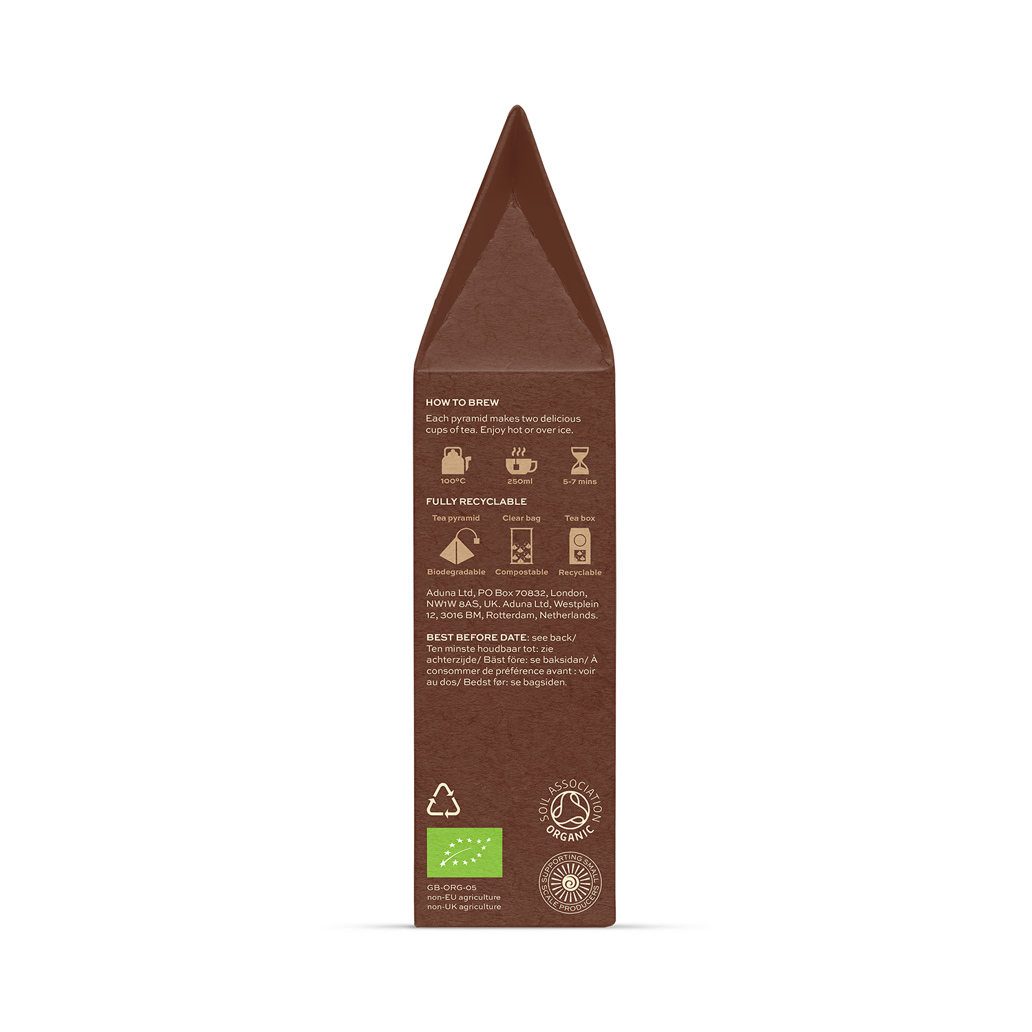 Aduna Mind Cacao Tea 15 tea bags (British brand)