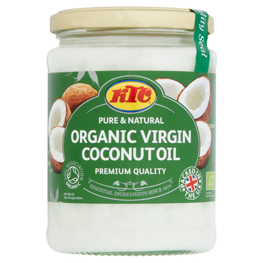 KTC Virgin Coconut Oil, Organic 500ml oils Sainsburys   