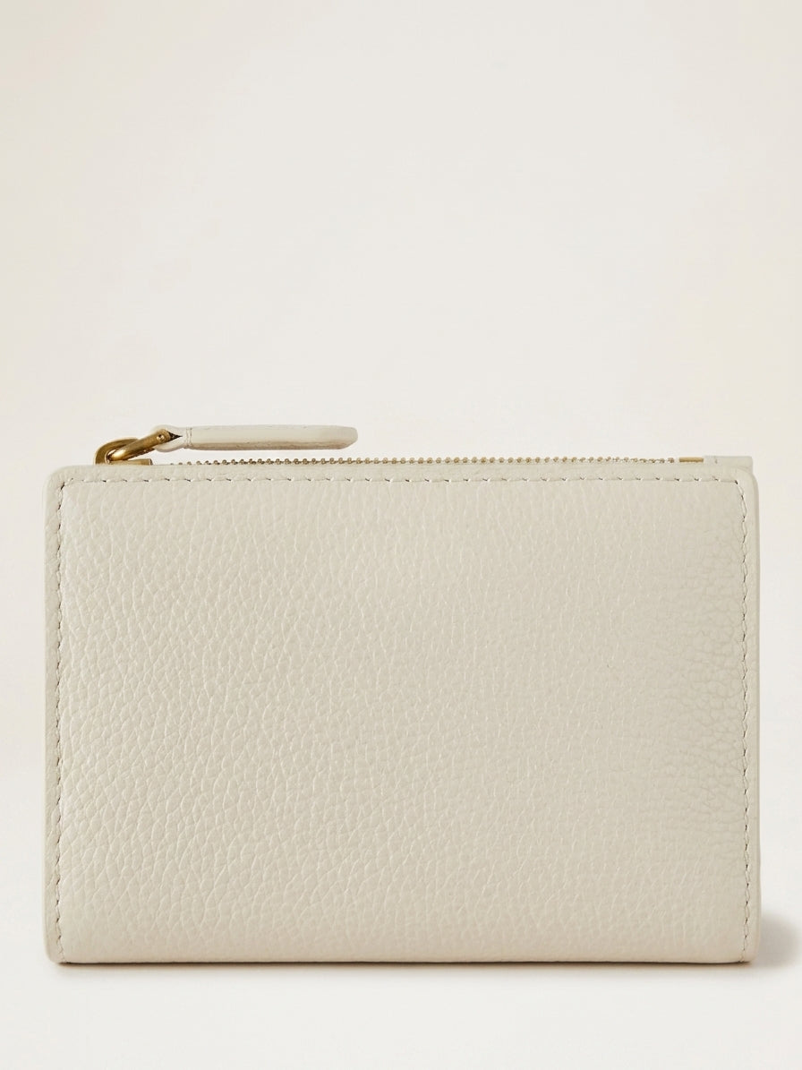 Mulberry continental leather bifold zip purse, imported from the UK