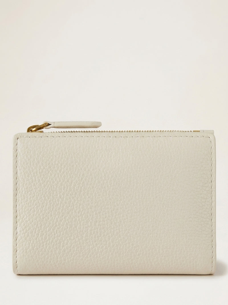 Mulberry continental leather bifold zip purse, imported from the UK
