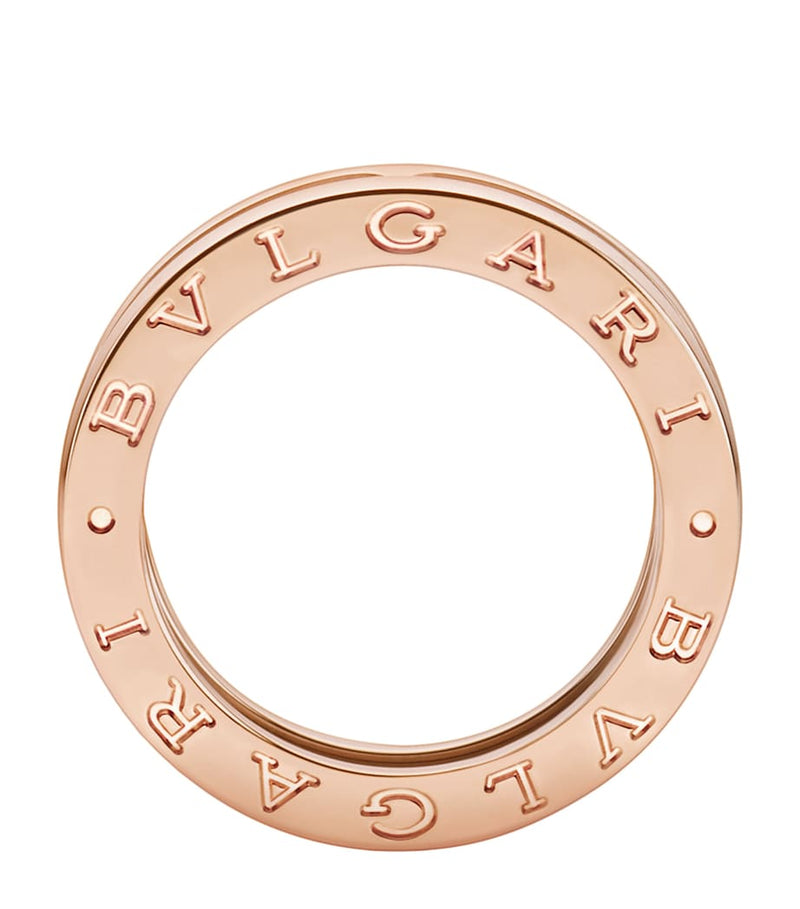 Bvlgari B.zero1 rose gold ring, UK version