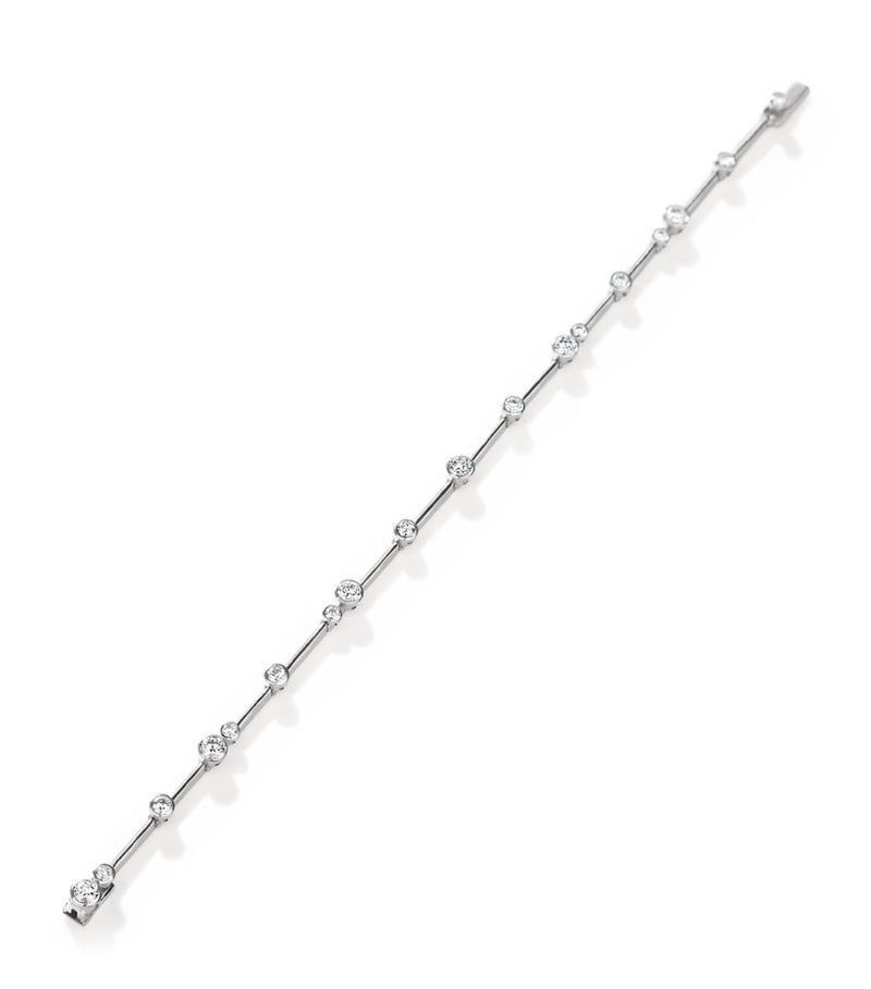 Boodles Raindance platinum diamond bracelet (British brand)