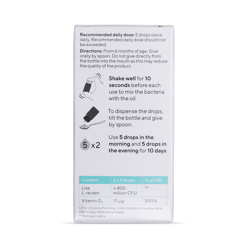 BioGaia Pharax kids Vitamin D3 drops 5ml - British product