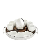 Christofle porcelain MOOD espresso cups set of 2, 100ml - British product