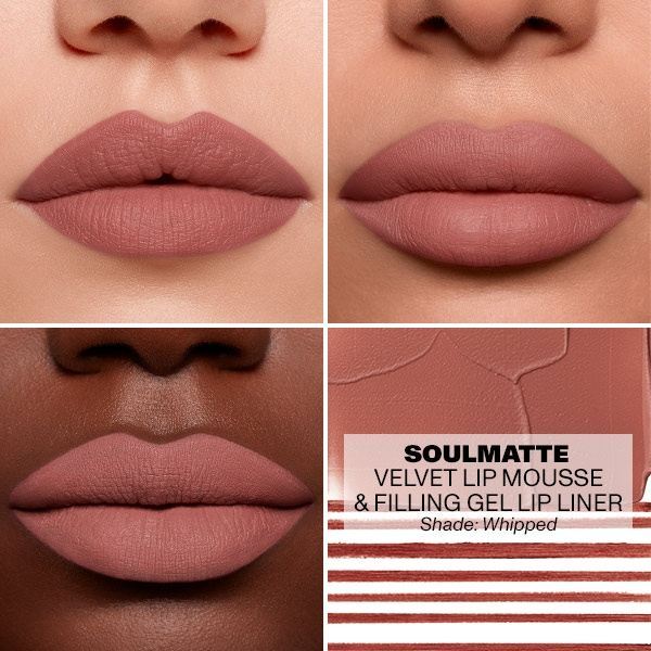 Morphe Soulmatte Filling Gel Lip Liner Whipped, imported from the UK