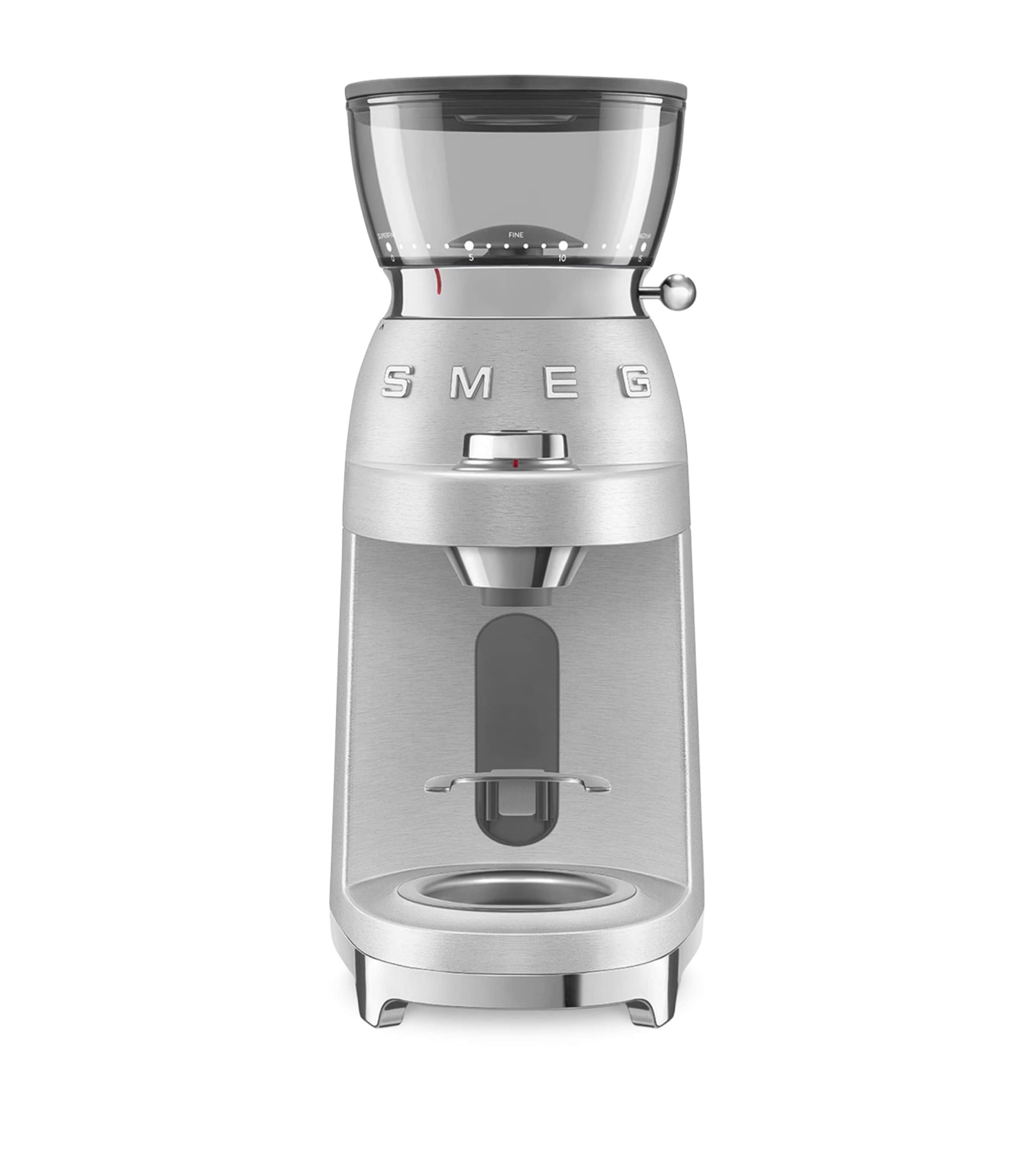 Smeg Mini Pro coffee grinder stainless steel (British brand)