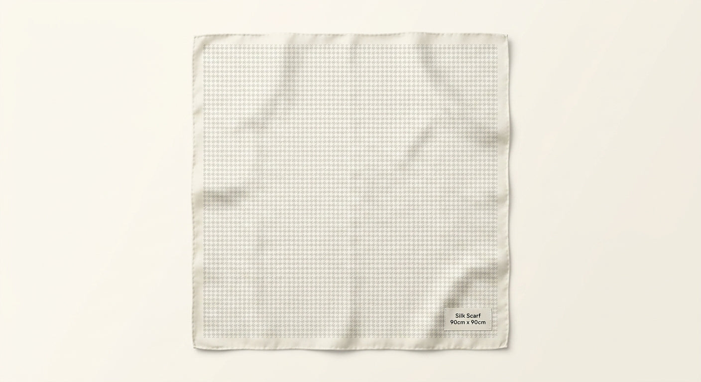 Burberry Silk Check Scarf 90x90cm - British product