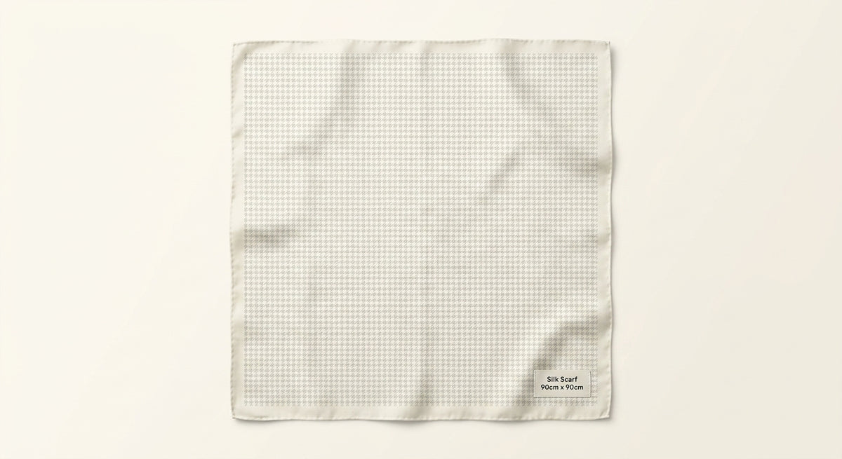 Burberry Silk Check Scarf 90x90cm - British product