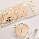 Heveblue Rubycell Glow Fit Puff set of 5, imported from the UK