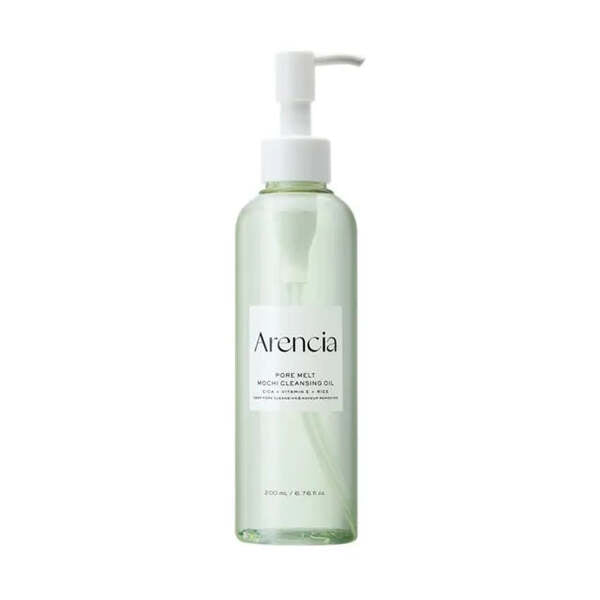Arencia Pore Melt Mochi Cleansing Oil 200ml, imported from the UK